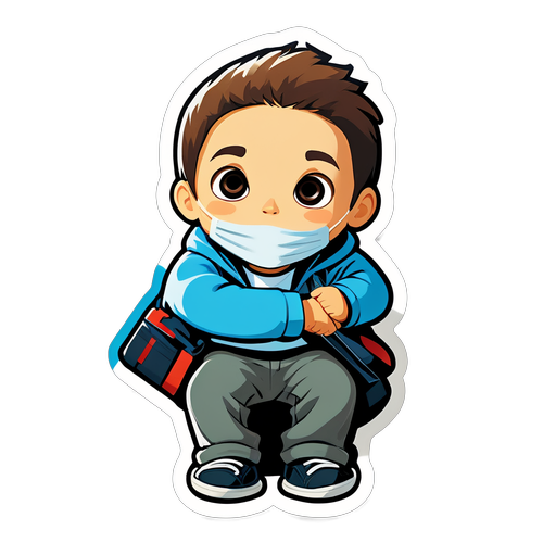 유괴 예방을 위한 인식 제고 스티커