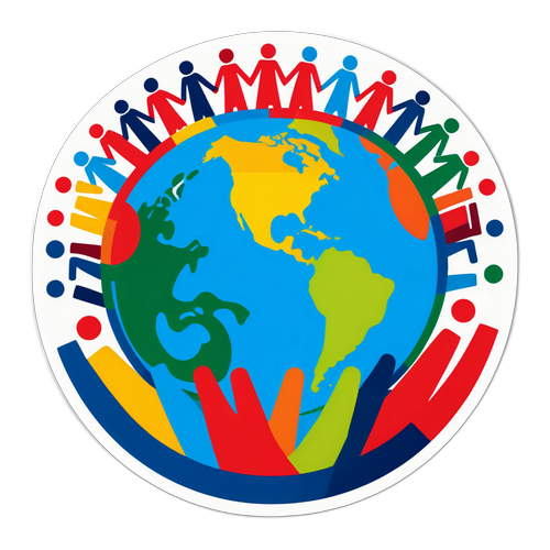 Isang Abstrakt na Pagsasakatawan ng ICC sa Pandaigdigang Pagkakaisa at Katarungan