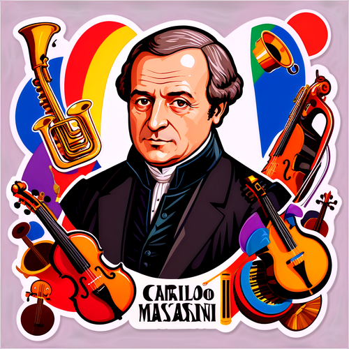 Ritratto Illustrato di Carlo Massarini