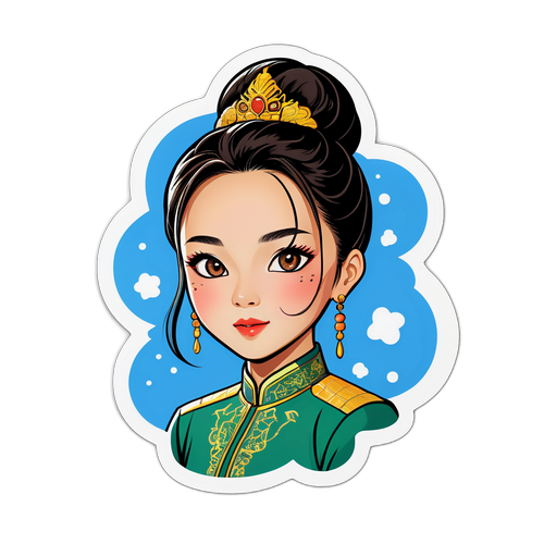 張娜拉的專業魅力貼紙