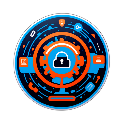 Autocollant sur le cyberattaque de Bouygues Telecom