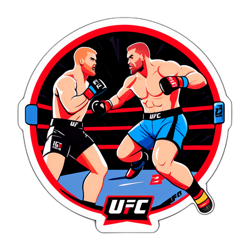 Autocollant UFC 321 : L'excitation du jour du combat