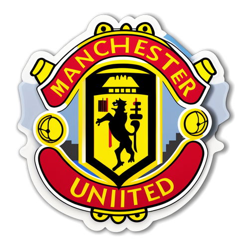 Mândria Fanilor: Sticker Manchester United