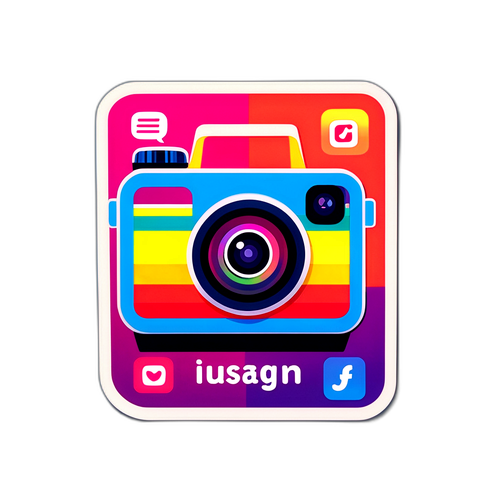 Sticker Kamera Instagram