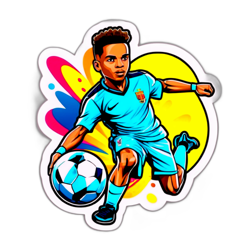 Vitinha Dribbel Sticker