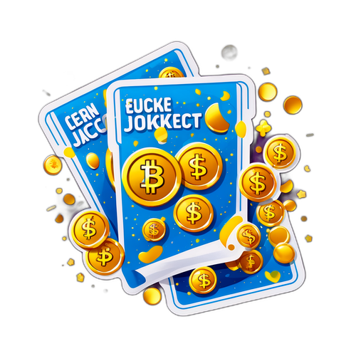 Eurojackpot Billet med Guldmønter