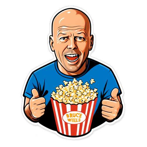 Popcorn med Bruce Wills