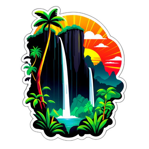 Angel Falls Silhuett