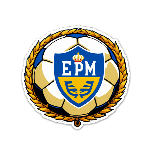 Empoli és Parma logói gombával egyesítve
