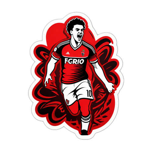 Adesivo Vibrante do Flamengo