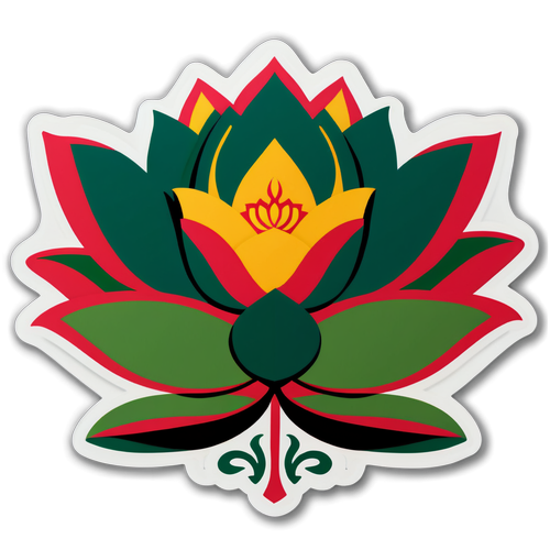 Ontdek de Pracht van Bangladesh: De Betoverende Lotus op de Vlag!