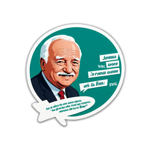 Václav Klaus: 10 Šokujících Citátů, Které Změnily Česko Navždy!