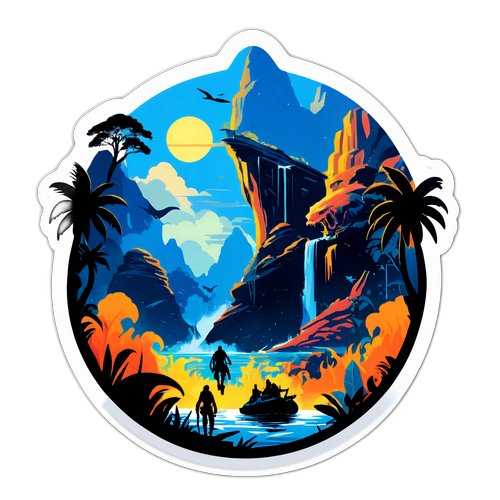 Aufkleber für 'Avatar 4' - Dramatische Szenen