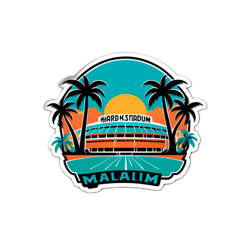 Hard Rock Stadium Vibes Sticker