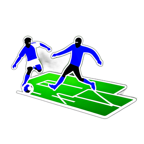 阿哈茲與阿納斯足球比賽貼紙