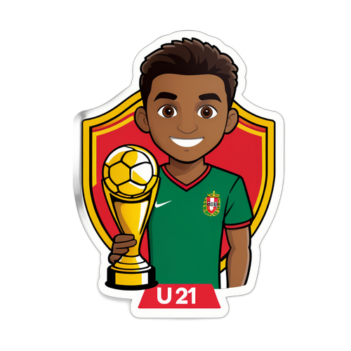 สติกเกอร์ทีมชาติฟุตบอลโปรตุเกส U21