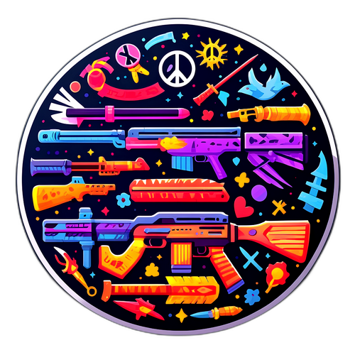 Våben med Fred Budskaber