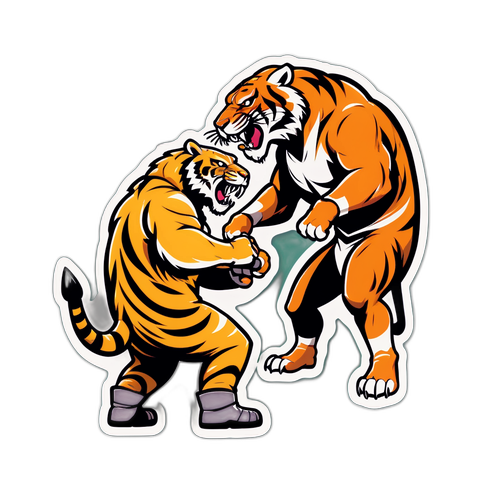 Saber-Toothed Tiger Showdown