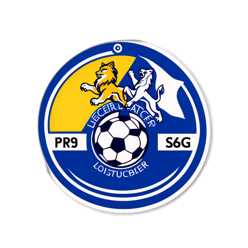 สติ๊กเกอร์การแข่งขันฟุตบอลระหว่างเลสเตอร์และเบอร์มิงแฮม