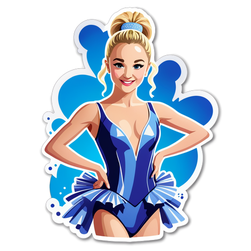 Unlock Your Inner Star! Christi Lukasiak's Dance Flair Captured in Stunning Sticker!