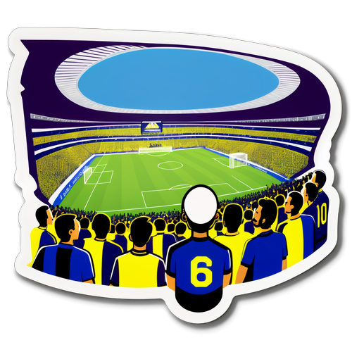 Illustration d'un match de football entre Fenerbahçe et Anderlecht