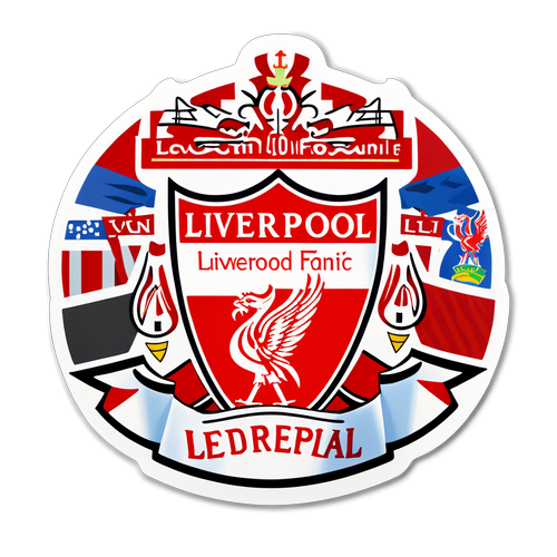 Sticker Liverpool FC yang Menyeronokkan