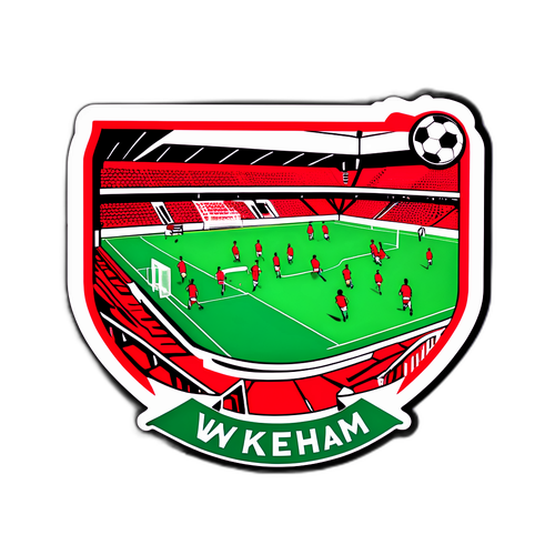 สติกเกอร์แมตช์ฟุตบอล Wrexham กับ Coventry