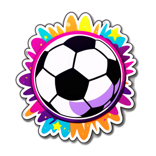 Fotboll Klistermärke