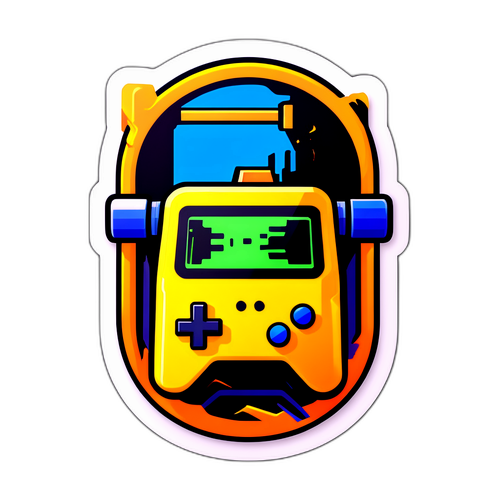 Logo créatif de Downdetector intégré dans une scène de chargement de jeu vidéo
