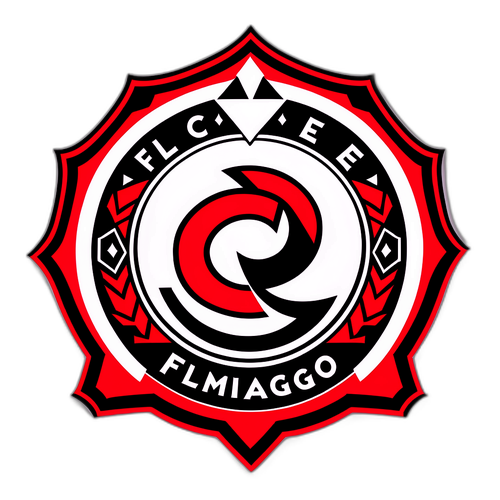 Diseño artístico del emblema de Clube de Regatas do Flamengo