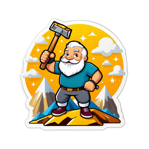 创造财富的卡通角色