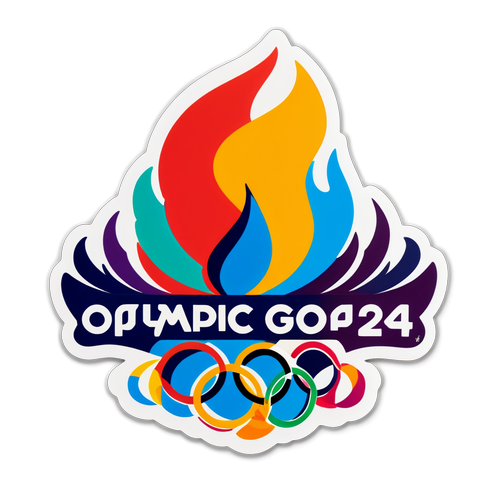 Ontdek de Magie van de Olympische Vlam! Waarom Deze Sticker de Perfecte Toegift is voor de Spelen van 2024!