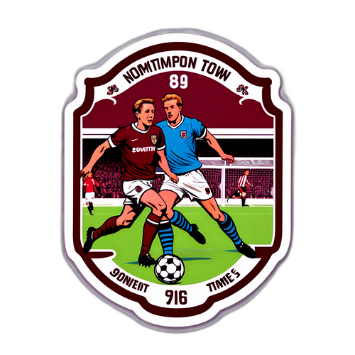 Sticker ya Kukumbuka Katika Mchezo wa Soka wa Northampton Town vs Southampton