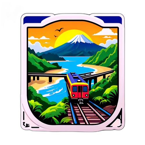 Stiker KRL dan Keindahan Bali
