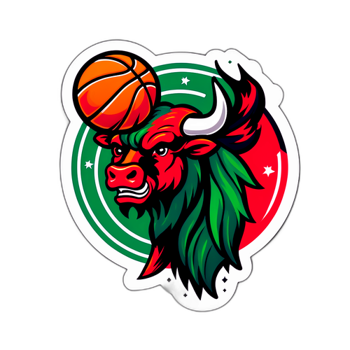 Adesivo Vibrante para Celtics x Bulls