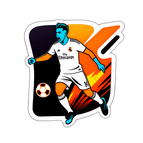 Jännittävä hetki Real Madrid vs Valencia -ottelusta