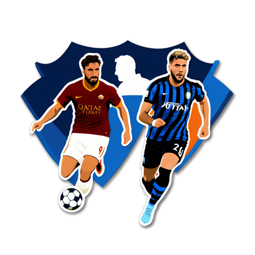 Nhãn dán trận đấu Roma vs Atalanta