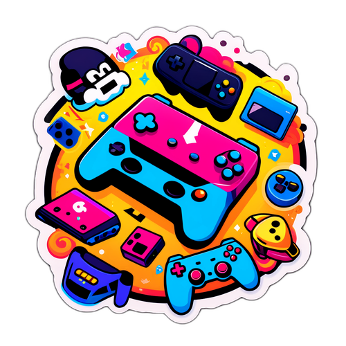 Stiker Seru untuk Dunia Games