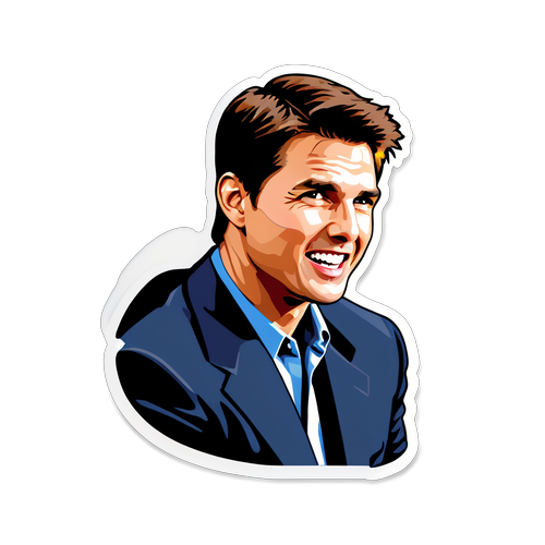Tom Cruise Versatilitet Sticker