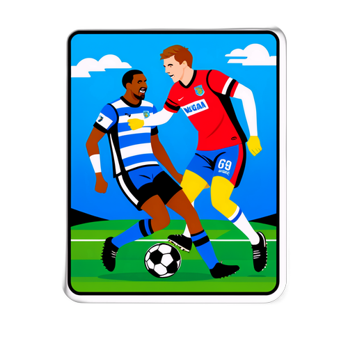 Sticker wa Mpira wa Miguu: Stockport na Wigan