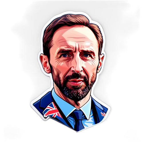 Membangkitkan Semangat: Pelekat Inspirasi Gareth Southgate yang Wajib Dimiliki!