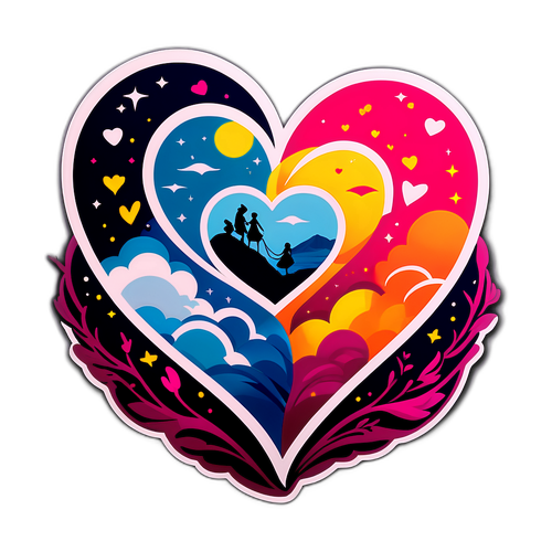 Romantický prvek inspirovaný příběhem Rovnováha mezi láskou a osudem