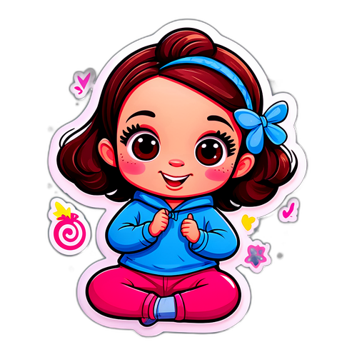 Lekfull klistremerke av Emilie Mehl