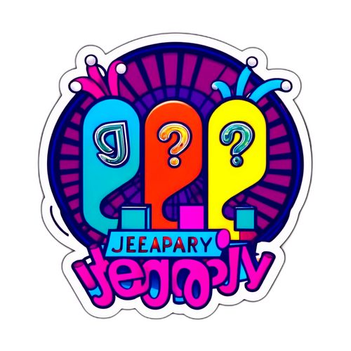 Whimsical Jeopardy Masters Logo