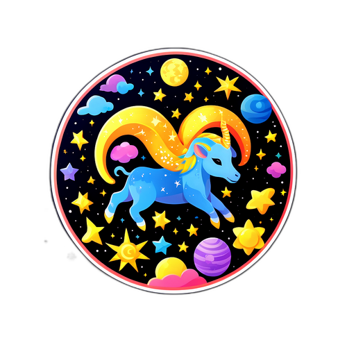 占星符號星空貼紙