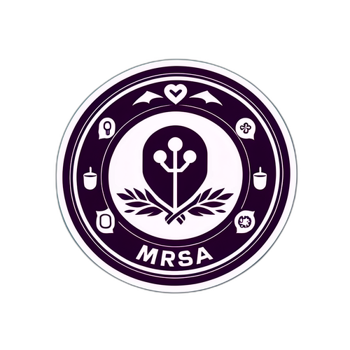 MRSA Egészségvédő Matrica