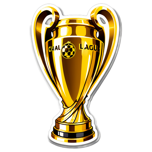 Champions League Trofee Sticker