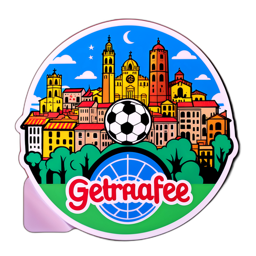 Sticker Girona vs Getafe yang Ceria