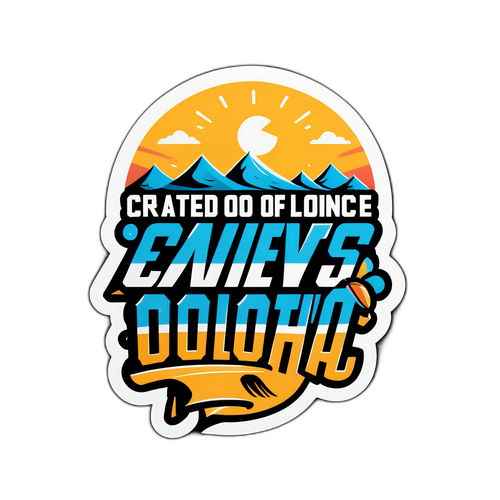 Motibasyonal na Sports Sticker