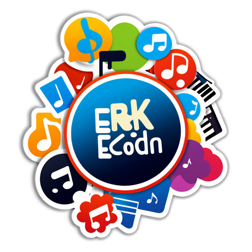 สติกเกอร์สุดเก๋สำหรับแฟนเพลง! ร่วมเฉลิมฉลองความหลงใหลในเสียงดนตรีกับ "ERK Lederer"!